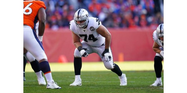 Kolton Miller, quien acaba de expirar su contrato de novato, recibe una alta renovación salarial de los Raiders de Las Vegas